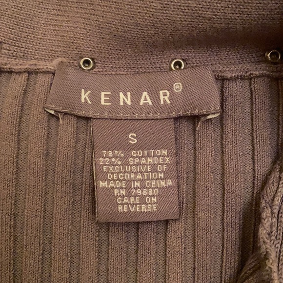 Kenar Gray Cowl Neck Sweater - Picture 6 of 10